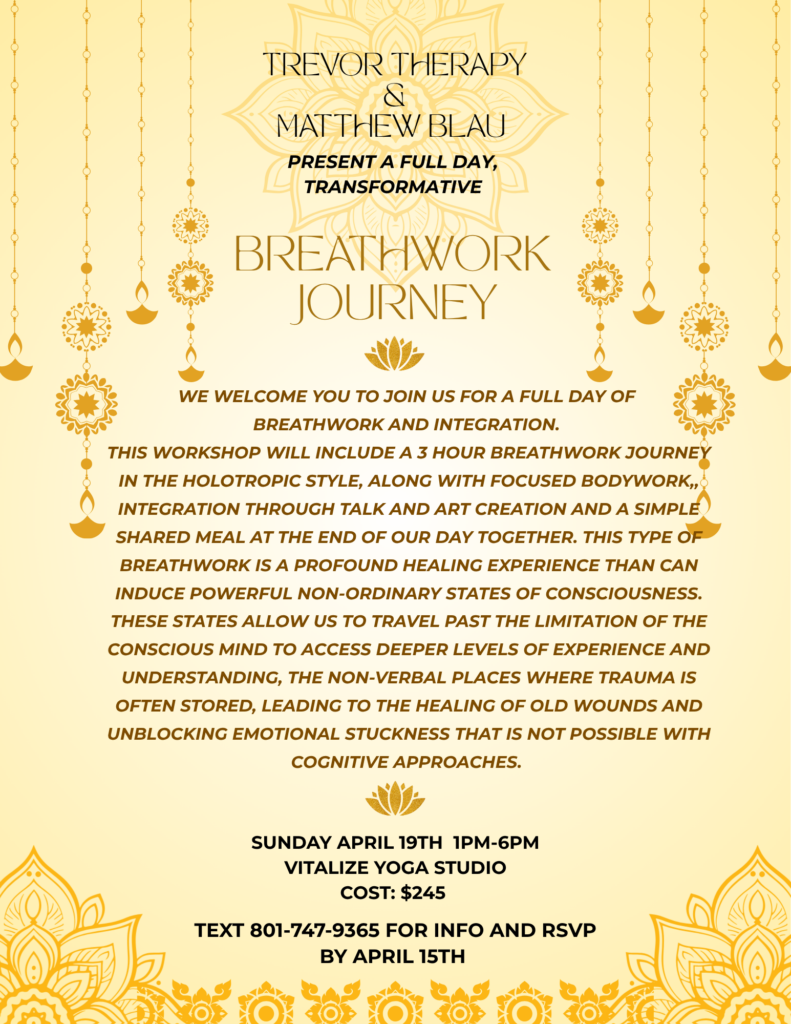 Breathwork Workshop by Trevor Therapy