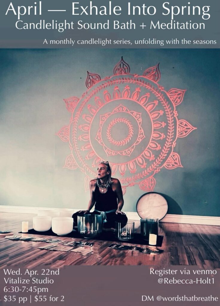 Sound Bath w/Rebecca Holt