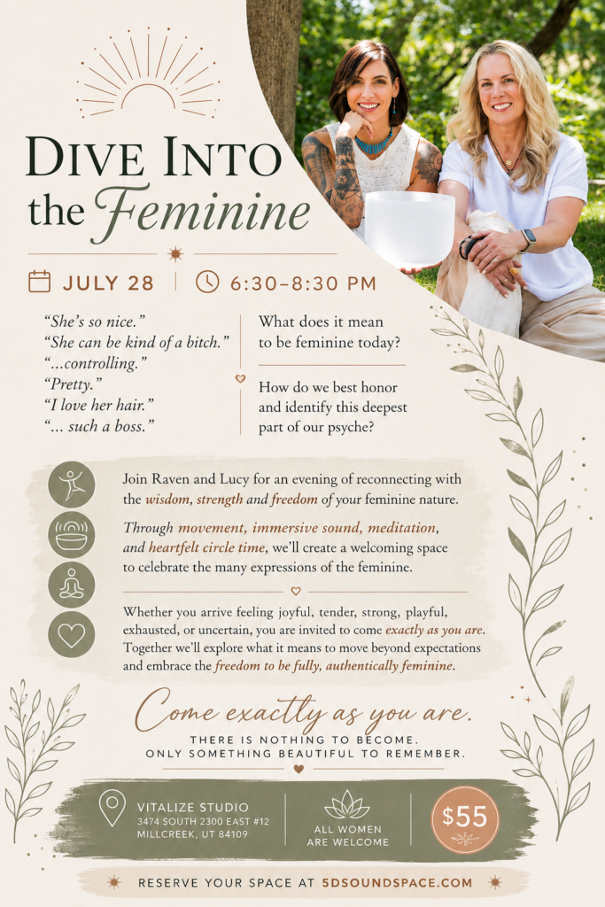 Dive into the Feminine