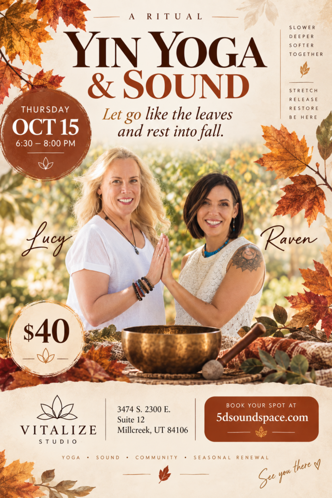 Yin Yoga and Sound w/ Lucy & Raven